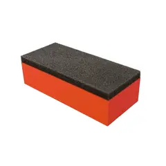 Блок для ручной шлифовки мягкий Leo 80012R 90х40 мм красный
