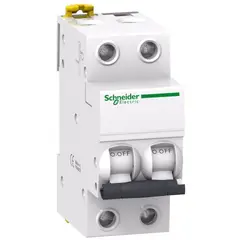 ავტომატური ამომრთველი Schneider Electric 6kA 25A 2P C A9K24225