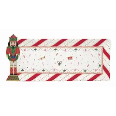 თეფში საახალწლო სერვირებისთვის NUTCRACKER TWIST 306702