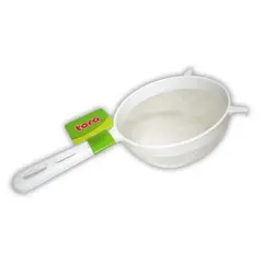 Plastic colander with handle TORO 12 cm