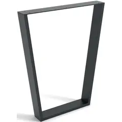 Ножка для стола REI трапеция черный 7-917.6071.18P 710х800 мм