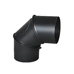 Колено фиксированное для дымохода Darco D-180 90°
