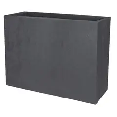 ქოთანი პლასტმასის EDA Plastiques LOFT L BASALT 78,5 X 29,5 X 60სმ 46ლ