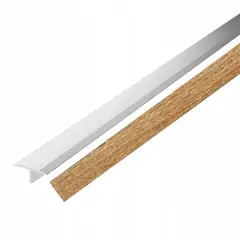 Порог алюминиевый VOX T18 дуб WINNY 18 мм 1.86 м