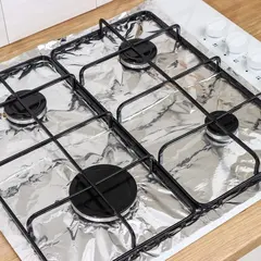 Фольга алюминиевой для газовой плиты (35119-7 50*60)/00176