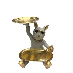 Decorative ceramic dog 15099