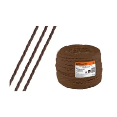 Retro wire TDM Eco 2x2.5 twisted brown
