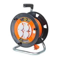 პროფესიონალური დამაგრძელებელი ბარაბანი 4x50m 3x2.5mm IP44 ByLion