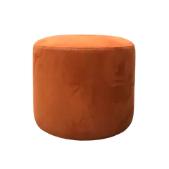პუფი მრგვალი ალკანტარა 34х30 სტაფილოსფერი