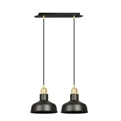 Подвес EMIBIG Ibor 2 E27 2x MAX 60W черный