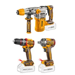 Набор аккумуляторных инструментов Ingco CKLI20638