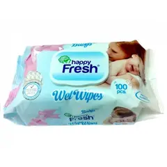 სველი ხელსახოცები Ultra Compact Happy Fresh 100 ც