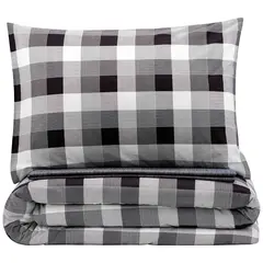 Комплект постельного белья Ardesto Gloria ART2022SR 100%хлопок 200х220см серый