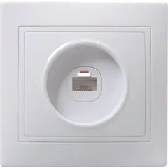 როზეტი IEK ETK10-K01-DM 1 თეთრი