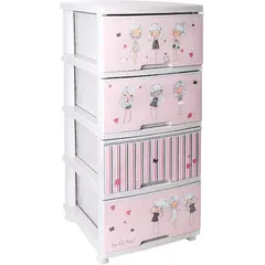 Комод с декоративным оформлением Aleana 123093 4  ящика