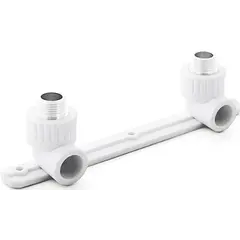 მუხლი ორმაგი კედლის ROSTURPLAST PN25 Ø20х1/2"