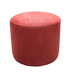 პუფი ალკანტარა მრგვალი 30 სმ