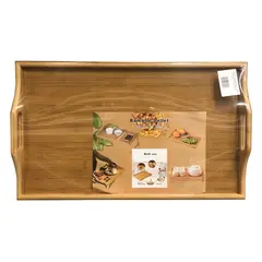 Tray with stand bamboo MG-1220