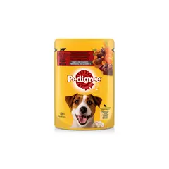 ძაღლის სველი საკვები Pedigree საქონლის და ცხვრის 100გ