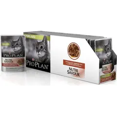 Dry food for sterilized cats beef in sauce Pro Plan 85 g