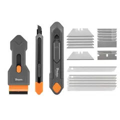 Scraper kit with replaceable blades BRADAS DIY-KN191809/SET2B