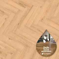 Laminate Classen Ville HB Cetina Oak AC4/32 643x131x8 4V