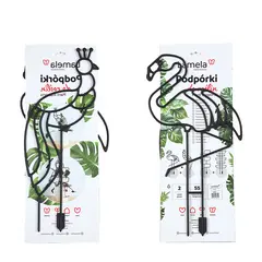 მცენარის საყრდენი Lamela 550 bird plant supports - black