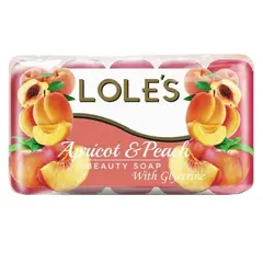 Мыло Lole's Apricot & Peach Beauty 5x60 г, 5 шт