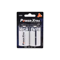 ელემენტი Poewr-Xtra D 2ც Alkaline