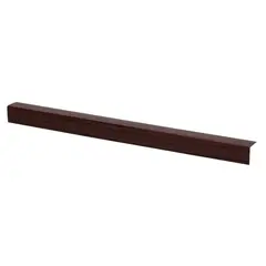 Decorative angle Salag PVC 30x30x2900 mm red wood