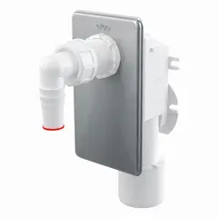 Stainless steel washing machine drain trap Alca Drain APS3