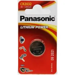 ლითიუმის ელემენტი Panasonic CR2032 3V