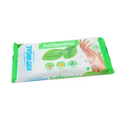 სველი ხელსახოცები Naturelle ანტიბაქტერიული მრავალძარღვას ექსტრაქტით 48 ც