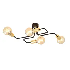 Chandelier EMIBIG VEKEN 4 metal black gold 1275/4