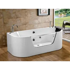 Hydromassage bathtub ZS-8667 75x175x66
