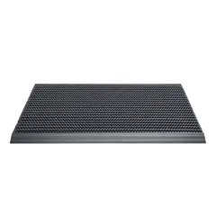 Rug Hamat Outline Pure black 40x60 cm