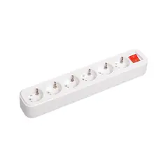 Колодка распределительная IEK CLASSIC KYP11-16-06-00-ZK 6 местная