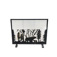 Экран защитный для камина 60х80 см