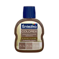 უნივერსალური პიგმენტი-კონცენტრატი Sniezka Colorex 100 მლ მუქი ყავისფერი N75