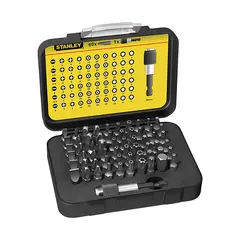 Набор бит с магнитным держателем  Stanley 1-13-902 61 шт
