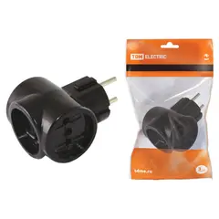 Тройник TDM 16A без заземления