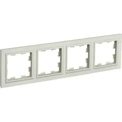 ჩარჩო IEK BR-M42-K10 BRITE 4 უნივერსალური ბეჟი