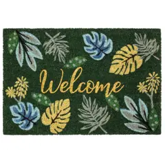 Rug Hamat BV Ruco Glitter Welcome Leaves 40x60 cm