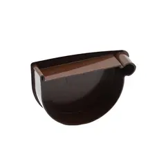 ღარის საცობი მარჯვენა ყავისფერი RainWay 90მმ