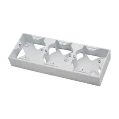 Outdoor mounting box ARIA OSPEL 3 white