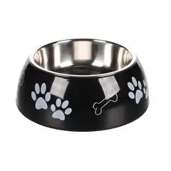 ჯამი Flamingo DIVAR PAW PRINT BLACK L 22სმ 900მლ