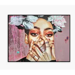 A Picture on canvas Styler ST715 WREATH 70X100