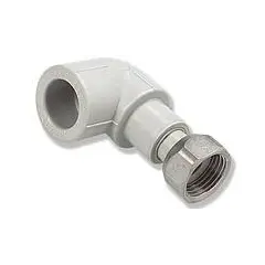 Knee with nut Vesbo PPR 90° Ø20mm 1/2"