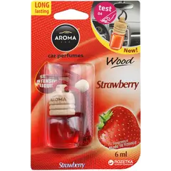Ароматизатор Aroma Car WOOD  Strawberry 6ml