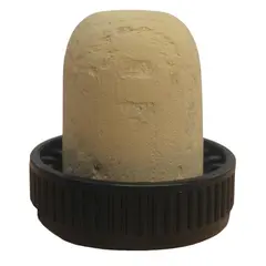 საცობი კორპის კოლმატიზირებული 29x9 / 27x19.5 მმ 6 ც შავი